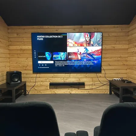 La Parenthese Maison De Famille Salle Cinema *